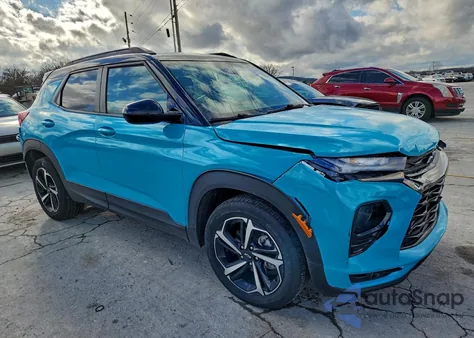 2022 Chevrolet Trailblazer Rs из США, поврежденный, VIN KL79MTSL0NB054279